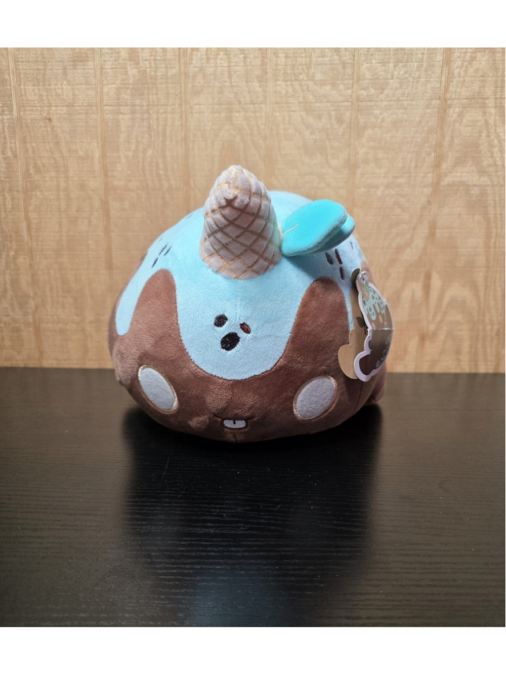 Tasty Peach Studios Narwhal Ice Cream 16” Choco Mint Chip Nomwhal Plush Kawaii
